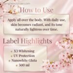 A Bonne Hokkaido Milk Whitening Lotion - 500ml - Image 6