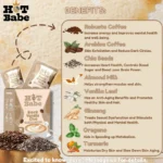 Hot Babe Black Vanilla Chia Coffee by Kiray - Image 2
