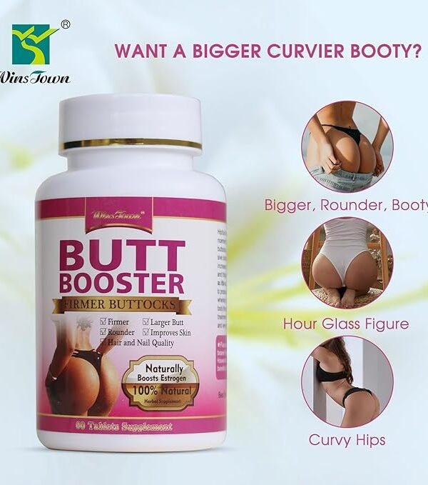 Wins Town Butt Booster Pills - 60 Tabs