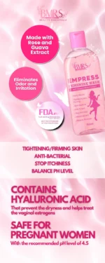 BMRS Fresh All Day Empress Feminine Wash - 150ml - Image 3