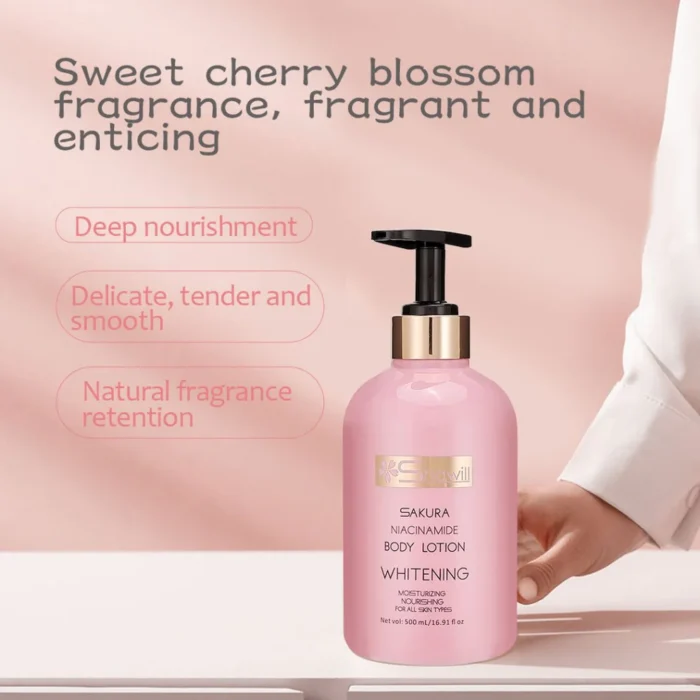 Shawill Sakura Niacinamide Body Lotion - Image 3