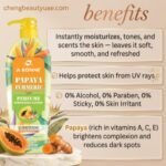 A Bonne Papaya Turmeric Perfume Whitening Lotion - 500ml - Image 4