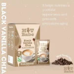 Hot Babe Black Vanilla Chia Coffee by Kiray - Image 3
