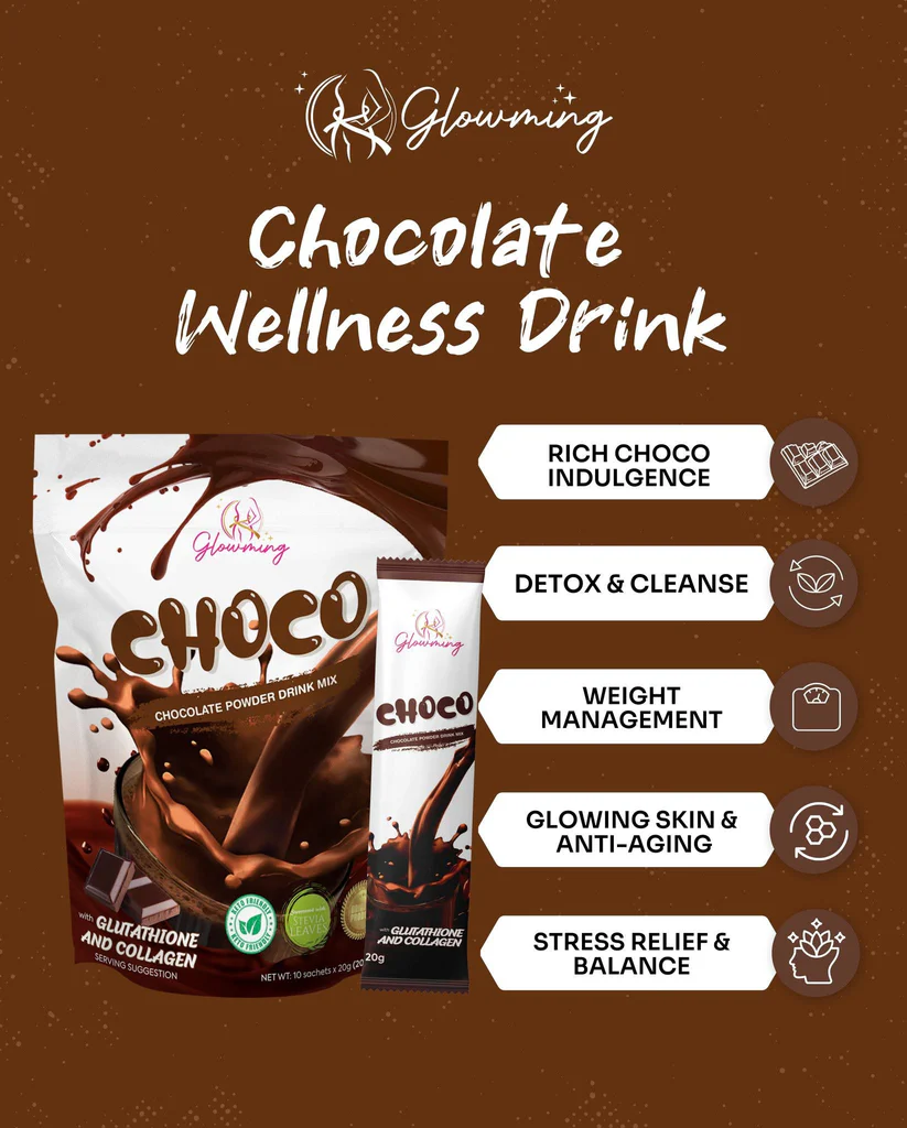 CC2A9724-E02F-4BA0-9909-875F57E54BEE_823x Glowming Shape Detox Choco Blast Chocolate Powder Drink Mix - Image 1
