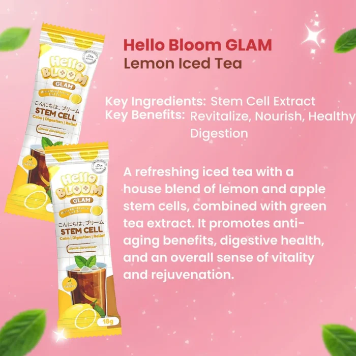 Hello Bloom Glam Stem Cell Drink (Choose a Flavor) - Image 6
