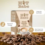 Hot Babe Black Vanilla Chia Coffee by Kiray