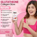 Nature Glow Glutathione Collagen Glow Strawberry Gummies - Image 2