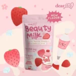 Dear Face Beauty Milk Premium Japanese Strawberry Glutathione Drink