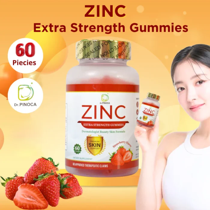 Dr. Pinoca Zinc Extra Strength Gummies | Max Absorption Formula - Image 2