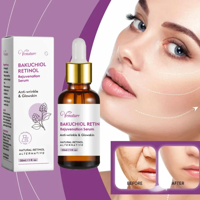 Venature Bakuchiol Retinol Rejuvenation Serum - 30ml - Image 3