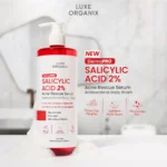 Luxe Organix DermaPro Salicylic Acid 2% Acne Rescue Serum Antibacterial Body Wash - Image 5