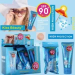 Kiss Beauty Hyaluronic Acid Sunscreen Cream SPF 90+ PA+++ - 60ml - Image 2