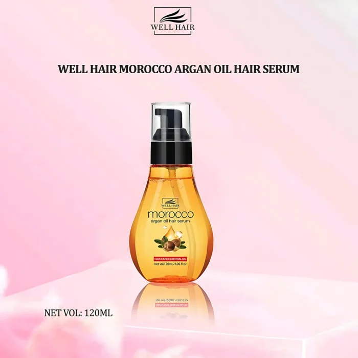 Well Hair Morocco Argan Oil Hair Serum - Image 2
