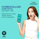 Luxe Organix Hydrocolloid Acne Patch – Night Time (48 Patches) - Image 4