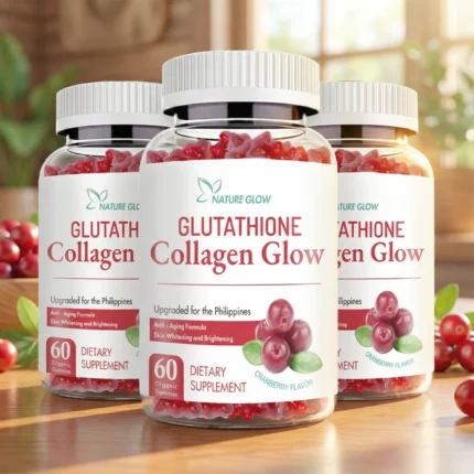 Nature Glow Glutathione Collagen Glow Cranberry Gummies