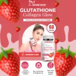Nature Glow Glutathione Collagen Glow Strawberry Gummies - Image 3