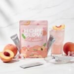 Luna Aura Hope Glow Crystal Peach Glutathione Juice Drink