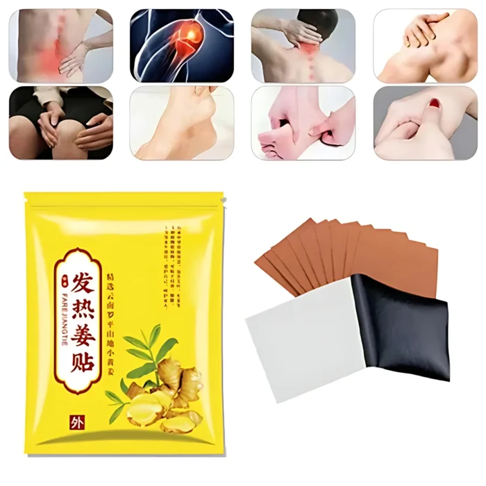 FAREJIANGTIE Pain Relief Ginger Patches - 100pc - Image 5