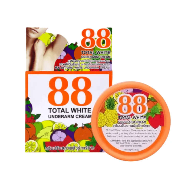 88 Total White Underarm Cream - 35g - Image 3
