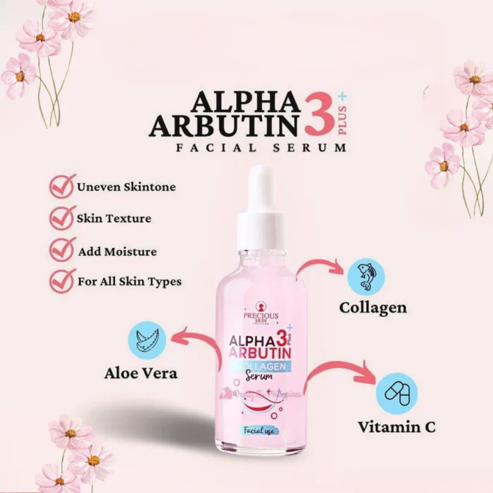 Alpha Arbutin 3 Plus Collagen Serum for Face 50ml - Image 2