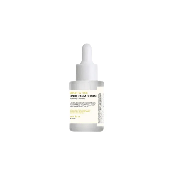 Catt & Co Bright and Free Underarm Serum 30ml