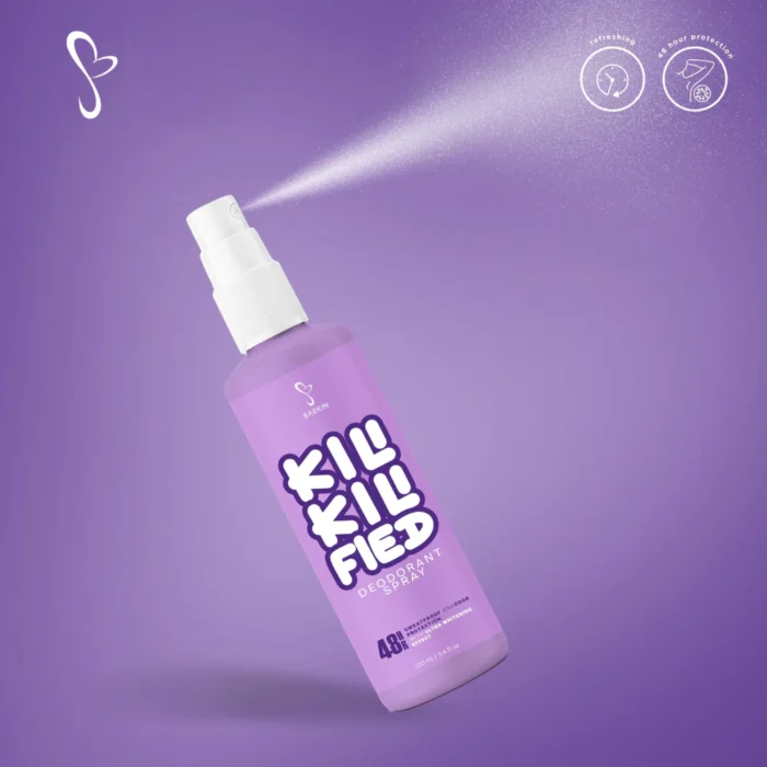 Saskin Kili Kili Fied Deodorant Spray - 60ml - Image 2