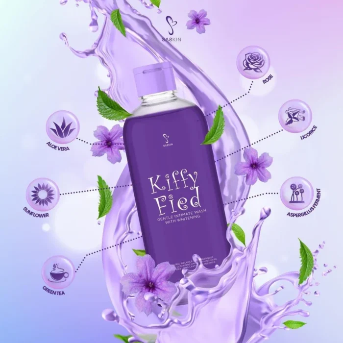 Kiffy Fied Gentle Intimate Wash With Whitening - 150ml - Image 4