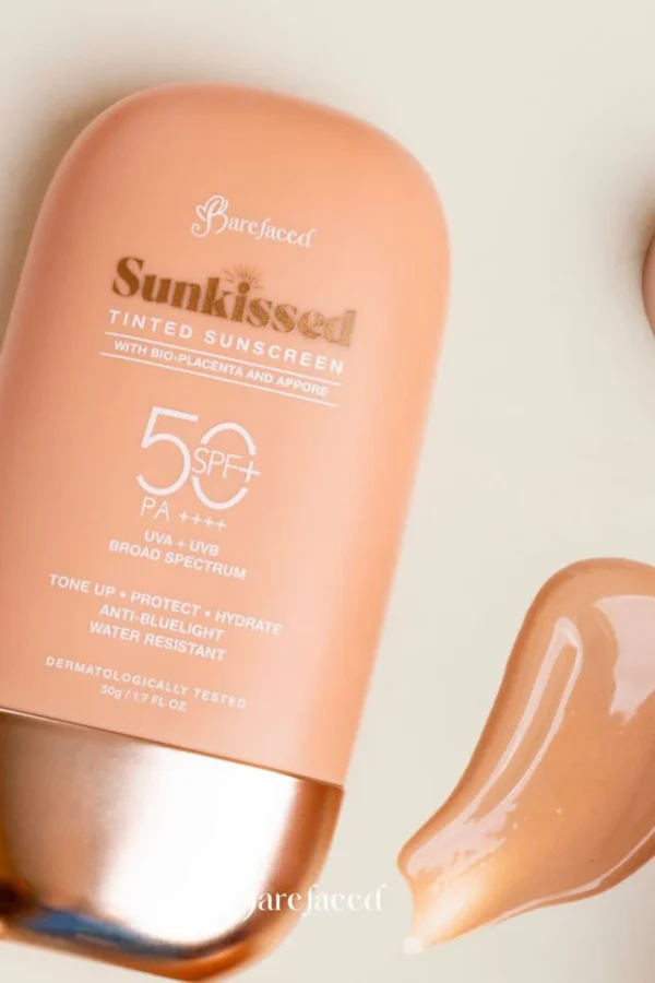 Barefaced Sunkissed Tinted Sunscreen SPF50+ PA+++ 50g