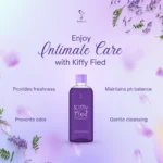 Kiffy Fied Gentle Intimate Wash With Whitening - 150ml - Image 2