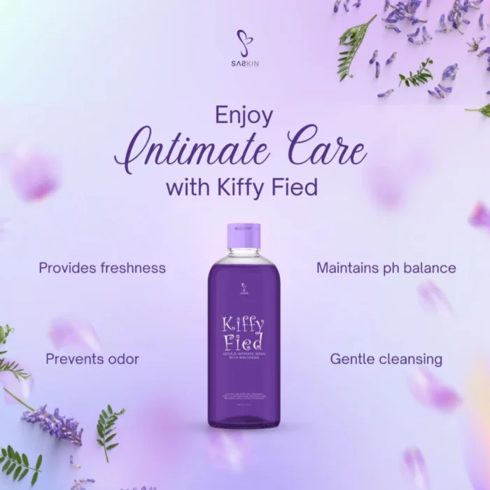 Kiffy Fied Gentle Intimate Wash With Whitening - 150ml - Image 2