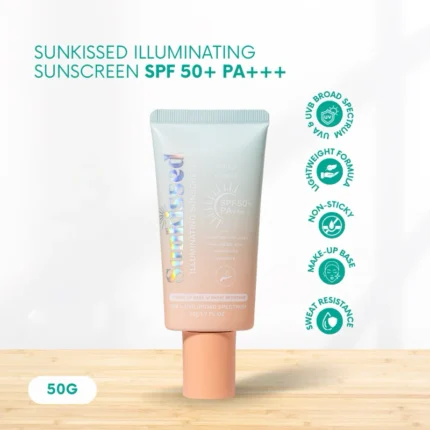 Barefaced Sunkissed Illuminating Sunscreen SPF50+ PA+++ 50g