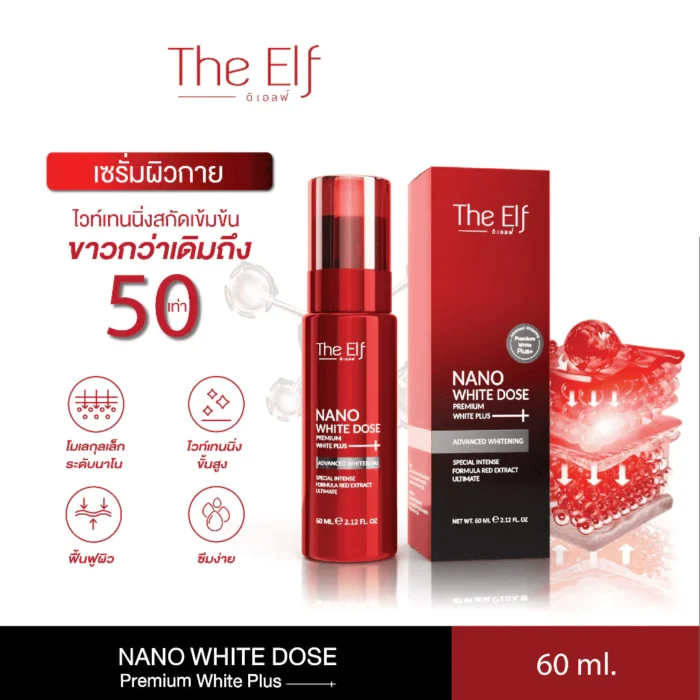 The Elf Nano White Dose Premium White Plus Serum - 60ml - Image 5