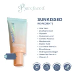 Barefaced Sunkissed Illuminating Sunscreen SPF50+ PA+++ 50g - Image 3