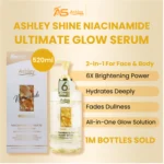 Ashley Shine Niacinamide Ultimate Glow Serum 2 in 1 (Face & Body)   520ml - Image 4