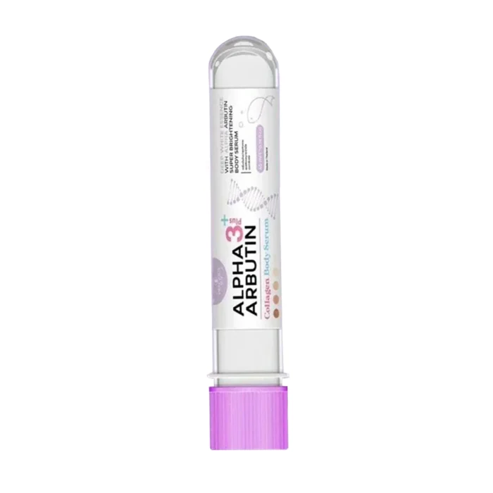 Precious Skin Alpha Arbutin 3 Plus Collagen Super Brightening Body Serum 45ml - Purple - Image 2