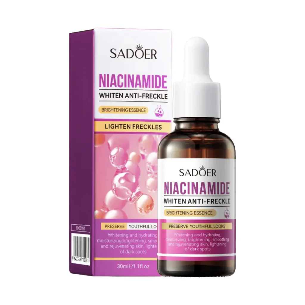 Sadoer Niacinamide Whiten Anti-Freckle Brightening Essence – 30ml Sadoer Niacinamide Whiten Anti-Freckle Brightening Essence – 30ml