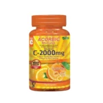 Acorbic C-2000mg Vitamin C Supplement – 30 Capsules - Image 2