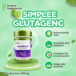 Gluta GenC 60 Capsules 500mg