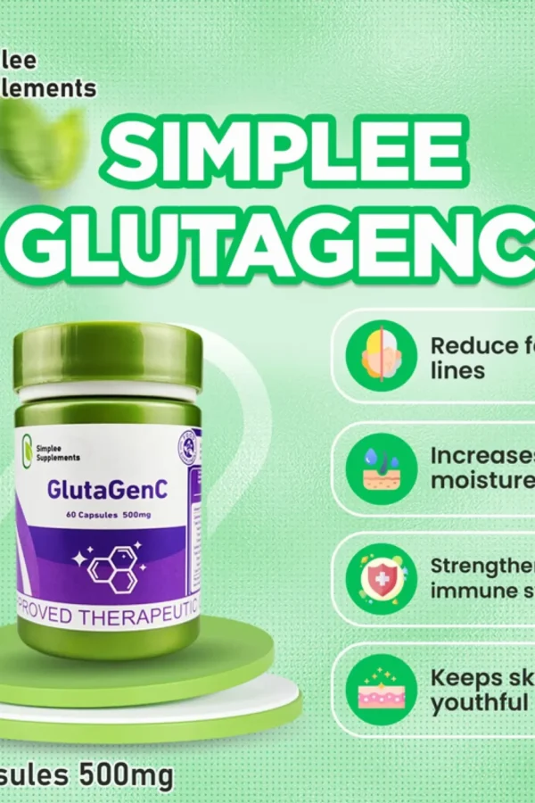 Gluta GenC 60 Capsules 500mg
