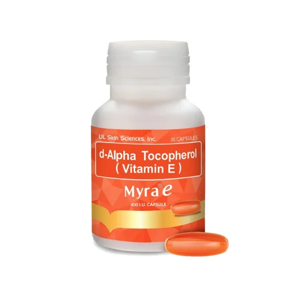 Myra E 400 IU d-Alpha Tocopherol (Vitamin E) – 30 Capsules
