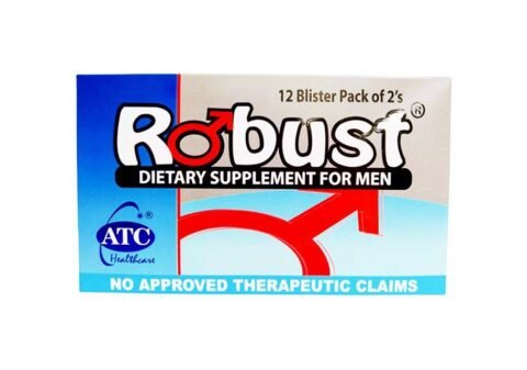 Robust Dietary Supplement for Men, 12 blister pack box, UAE
