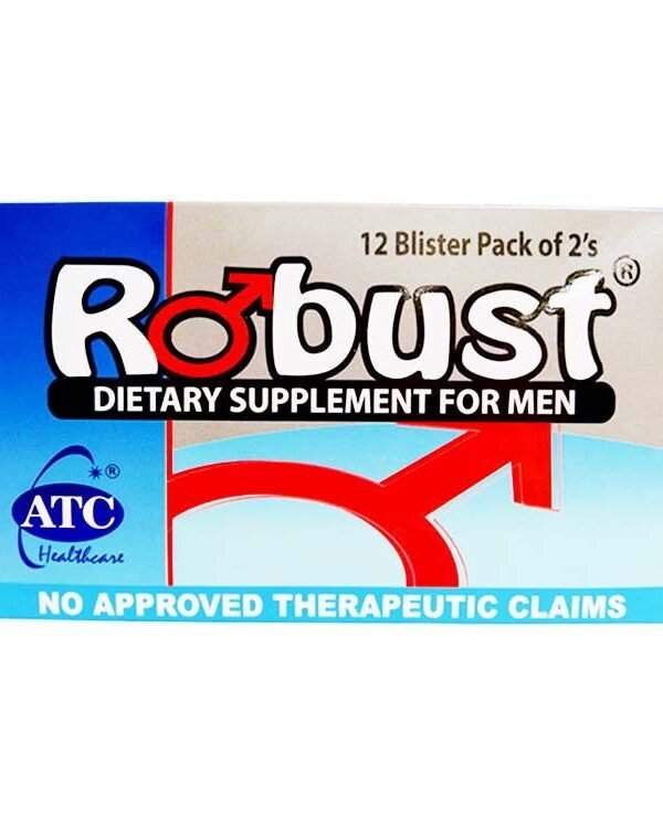 Robust Dietary Supplement For Men | 12 Blister Pack of 2's