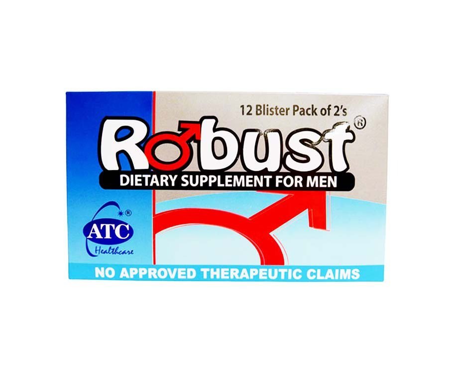 Robust Dietary Supplement For Men | 12 Blister Pack of 2's