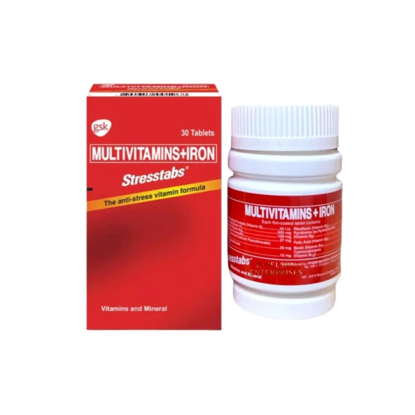 Stresstabs Multivitamins Iron - 30 Tabs