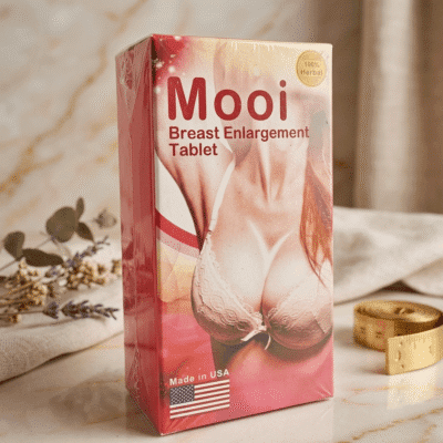 Mooi Breast Enlargement Tablet herbal women wellness supplement bottle