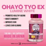 Ohayo Tyo EX Lumine White Glutathione 700mg – 60 Cap - Image 3
