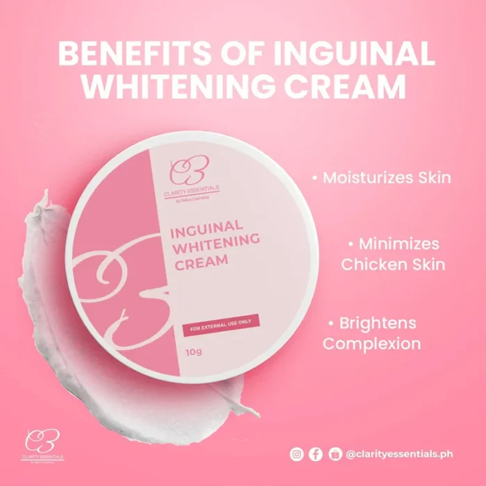 Clarity Essentials - Inguinal Whitening Cream 25g - Image 4
