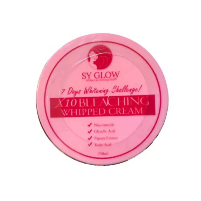 SY Glow 10x Bleaching Cream Instant White - 250ml