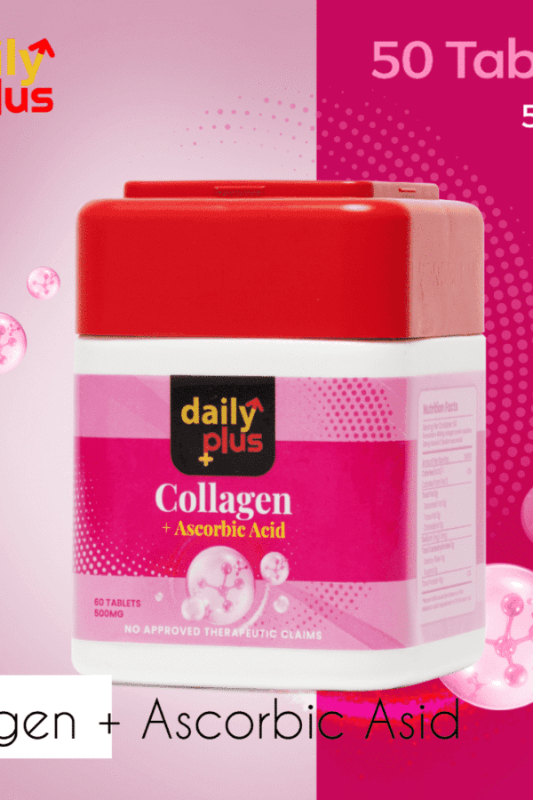 Daily Plus Whitening Anti-Aging & Collagen 500mg 60 Capsule