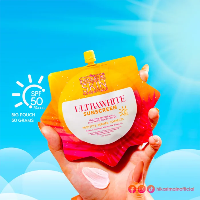Hikari Ultra White Sunscreen SPF50 PA++++ 50ml - Image 2